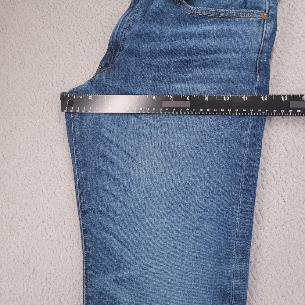 POLO Ralph Lauren Jeans Mens Size 34x30 Varick Slim Straight Medium Wash Denim
